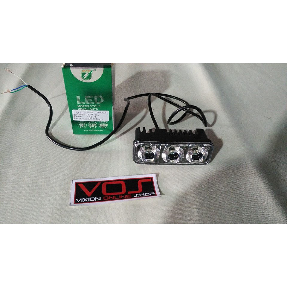 LAMPU TEMBAK LED 3 MATA