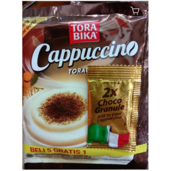 

Kopi Torabika Cappuccino toraccino (isi 10 sachet) 150gr Pasar segar depok