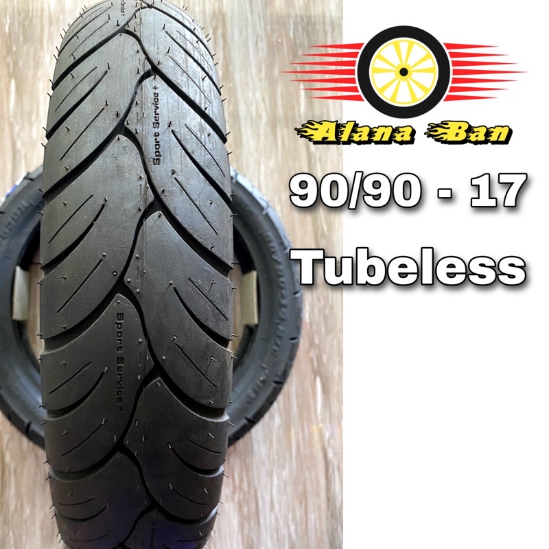 Ban Motor Baru 90/90 ring 17 merk Lenni Sport Service Tubeless