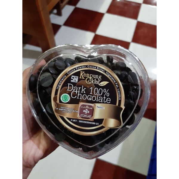 

Coklat Chips/Bentuk Kopi 200gr [Kampung Coklat]
