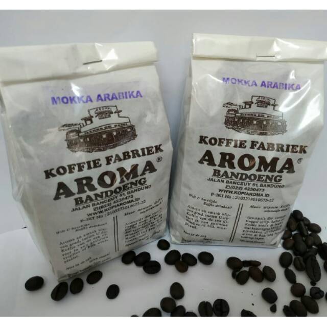 

Kopi Aroma Bandung MOKA ARABIKA 250gr