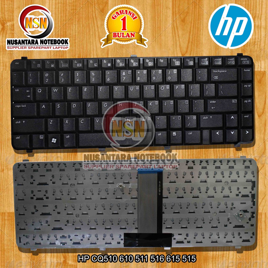 Keyboard Laptop HP Compaq CQ510 CQ511 CQ515 CQ516 Black