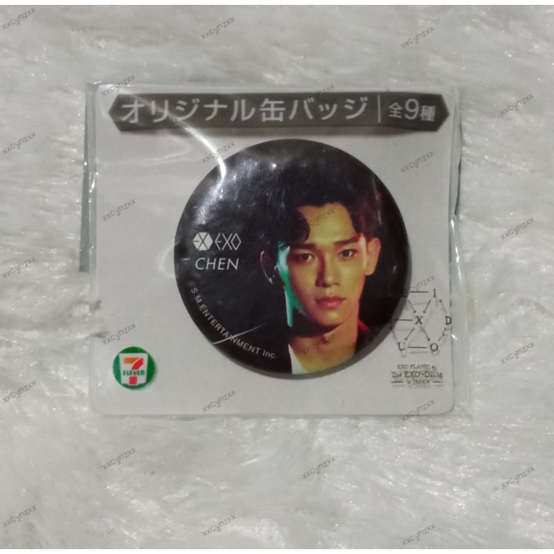 EXO CHEN EXO'rDIUM Japan Official Badge Pin