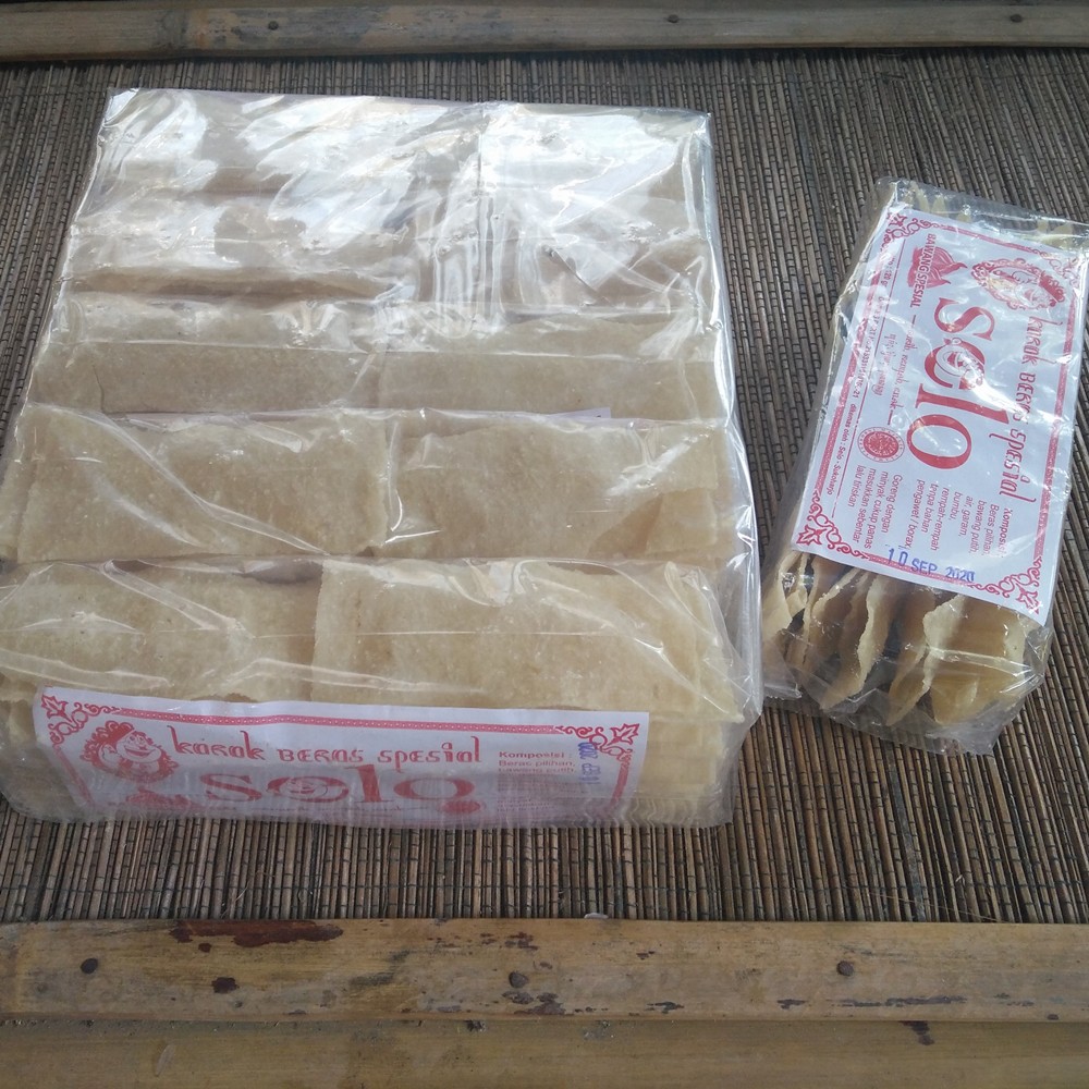 

Krupuk Karak Solo Rasa Bawang Isi 5