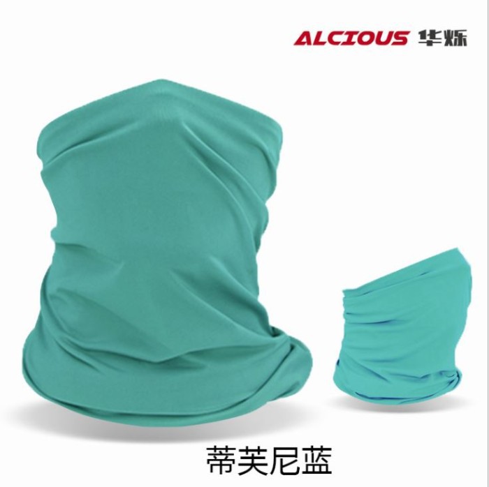 Masker Buff Sepeda New Color ACLIOUS Bahan Ice Silk Anti UV