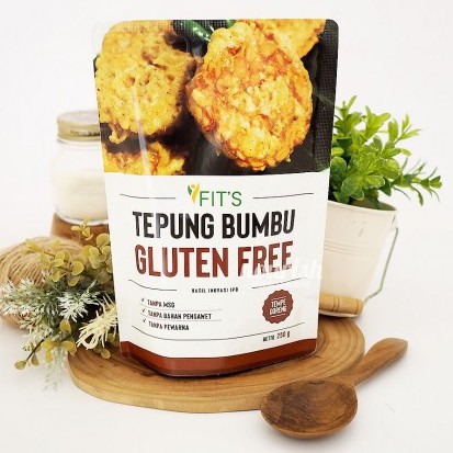 Fits Mandiri, Tepung Bumbu Gorengan Gluten Free NON MSG