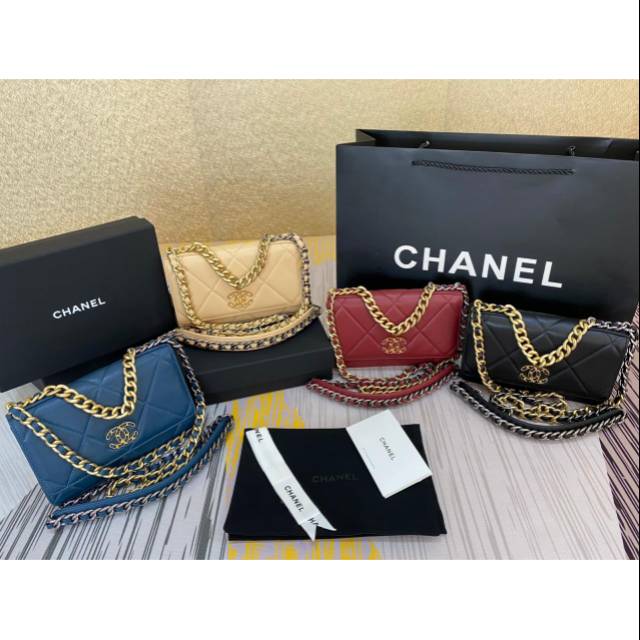 TasChanel WOC Goatskin