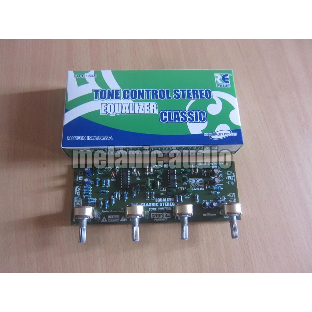 Kit Tone Control Stereo Equalizer Classic