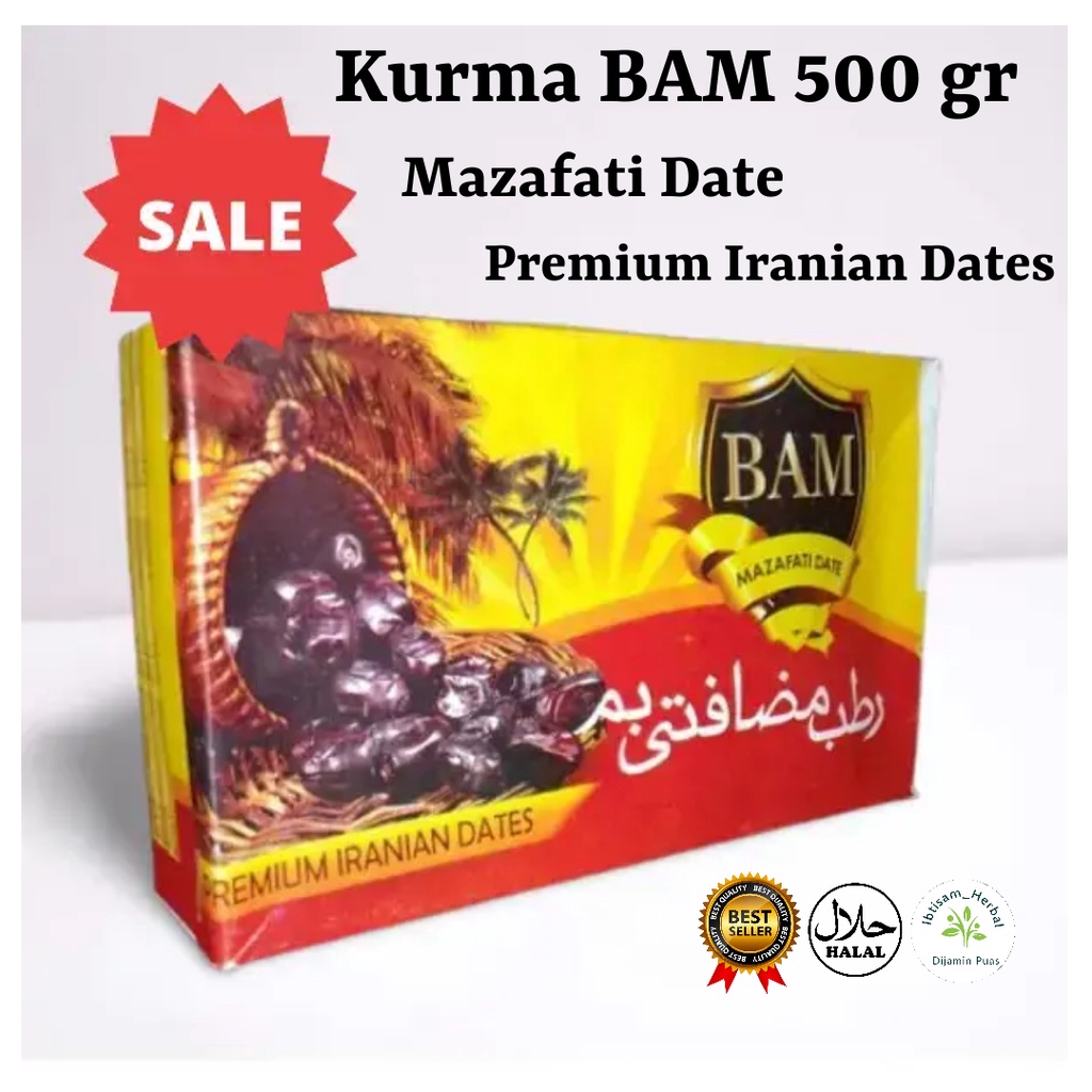 

Kurma Bam Anggur 500 gr | Kurma Bam Premium Iranian Dates | Mozafati Fresh Date 100% Original