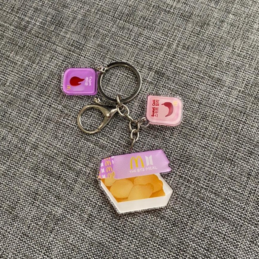 Custom Pendant Keychain Gantungan Kunci Bandul Akrilik Acrylic Cetak Gambar Sendiri Ganci