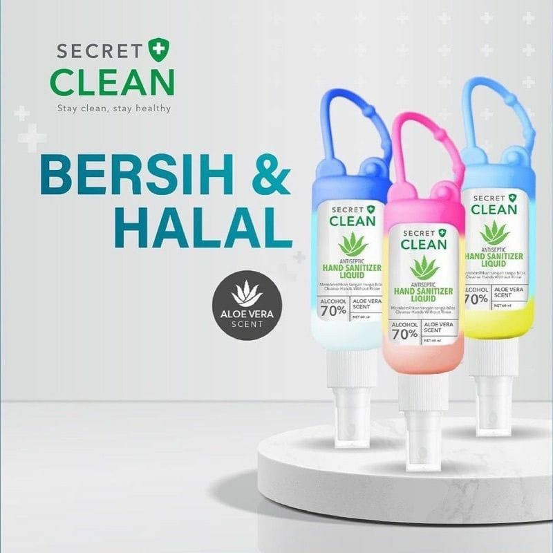 HAND SANITIZER SPRAY SECRET / HAND SANITIZER GANTUNG / HAND SANITIZER GEL
