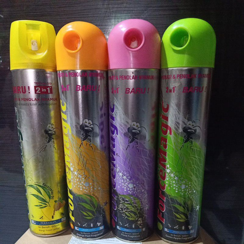 Force magic 600ml/obat semprot nyamuk force magic/pemati dan penolak