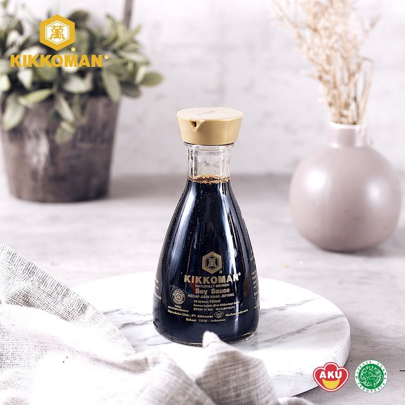 

kikkoman Kecap Asin Jepang soy sauce all purpose dispenser botol 150ml