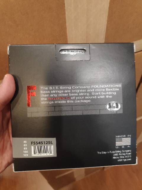 Foundation Bass Strings 5str Stainless Steel
