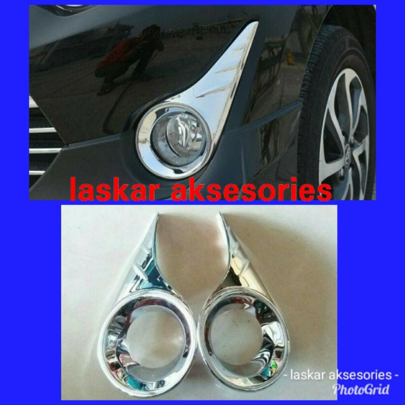 new agya 2017 cover fog lamp / ring foglamp toyota new agya