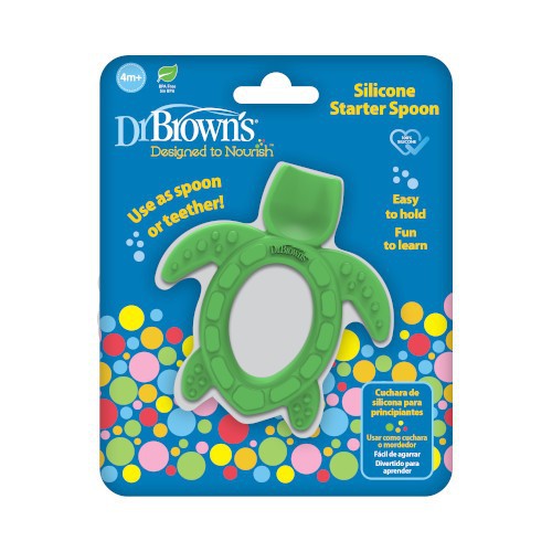 Dr. Brown's Silicone Starter Spoon Turtle TF013