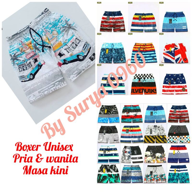 CELANA BOXER DISTRO CELANA SANTAI CELANA SURFING CELANA DALAM UNISEX