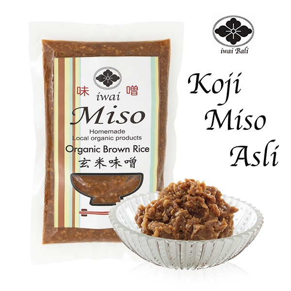 

iwai Brown Rice Miso paste / Beras Cokelat Koji Miso asli