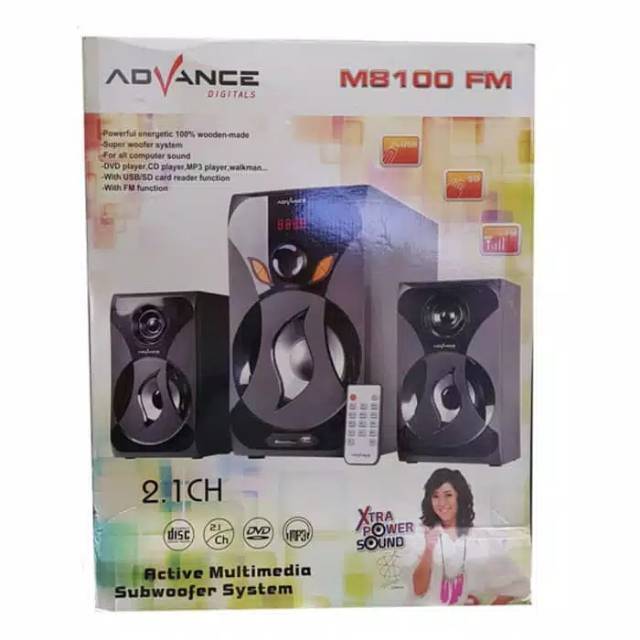 Speaker advance M8100fm