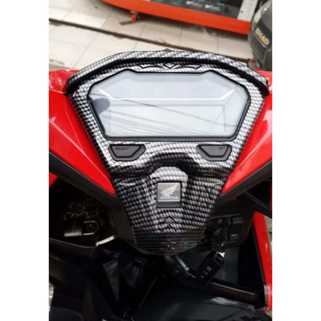 Cover lis spidometer carbon vario 150 keyless NEMO