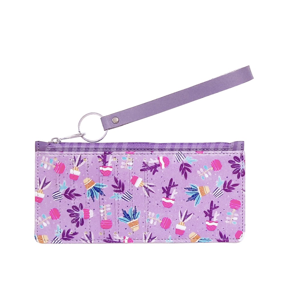 Shifra Card Holder 7 Slot Dompet Kartu Genggam Kantong Uang Colorful Pattern