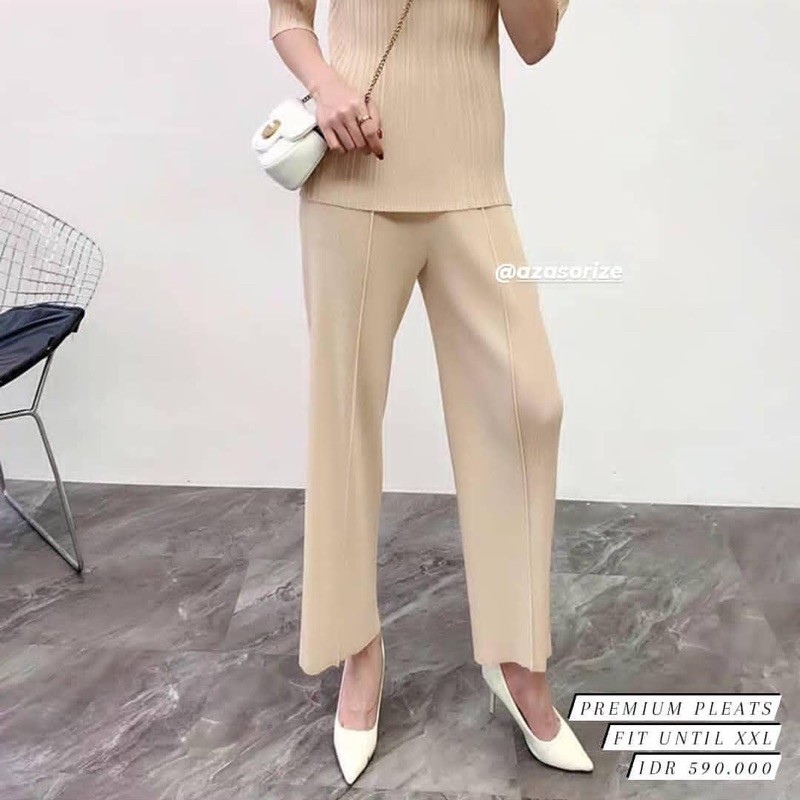 Pants Celana Pleats Please Premium Quality Issey Miyake fit until XXL