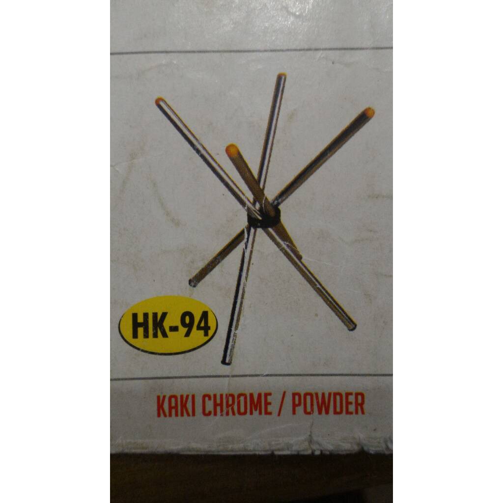kaki meja lipat kaca kaki lipat crome kaki silang krom