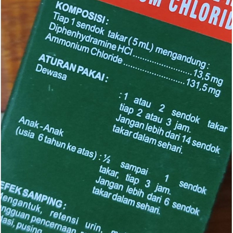 Obat Batuk Alergi Decadryl 60 ML / Batuk Sesak / Batuk Berdahak