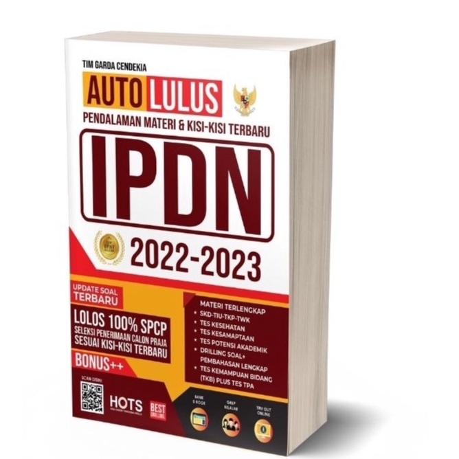 [aqila book] BUKU IPDN / AUTO LULUS IPDN 2022-2023