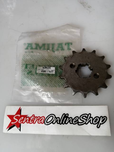 Gir gear depan Ninja 428 14T Tajima