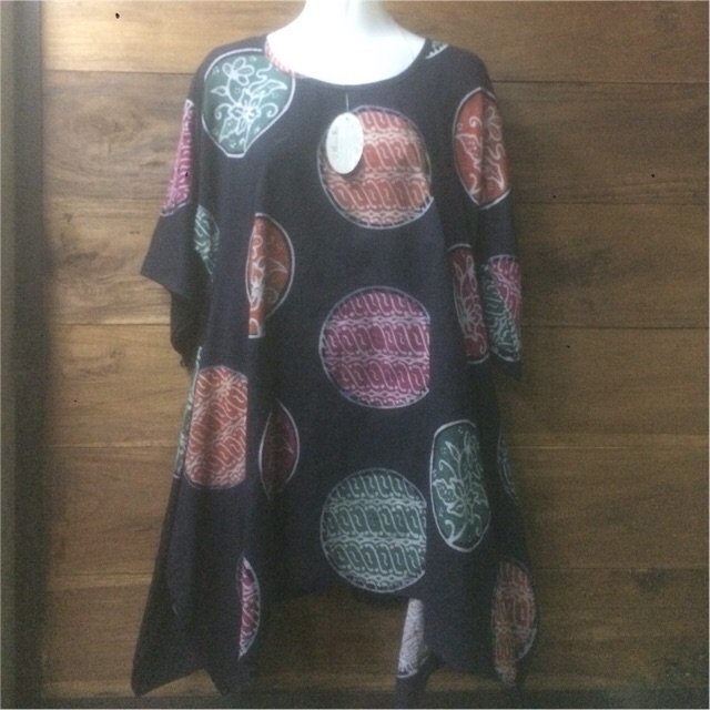 Blus batik jogja jumbo
