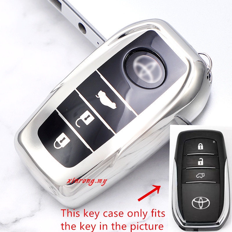 Toyota All-New Yaris 2018-2021 Keyless Remote Car Key Remote Silicone Protection Cover Casing