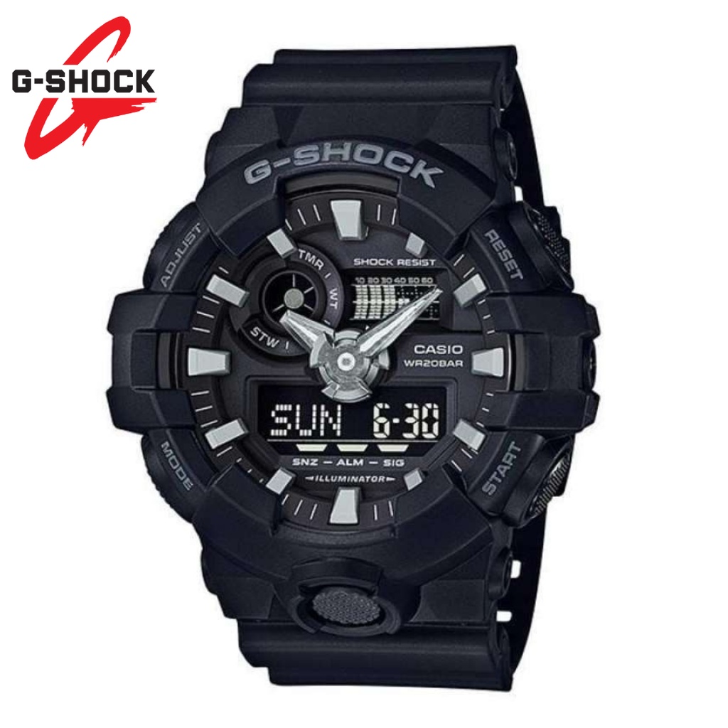 Casio Gshock Jam Tangan Pria GSHOCK GA-700 Grade FullSet Water Resistant