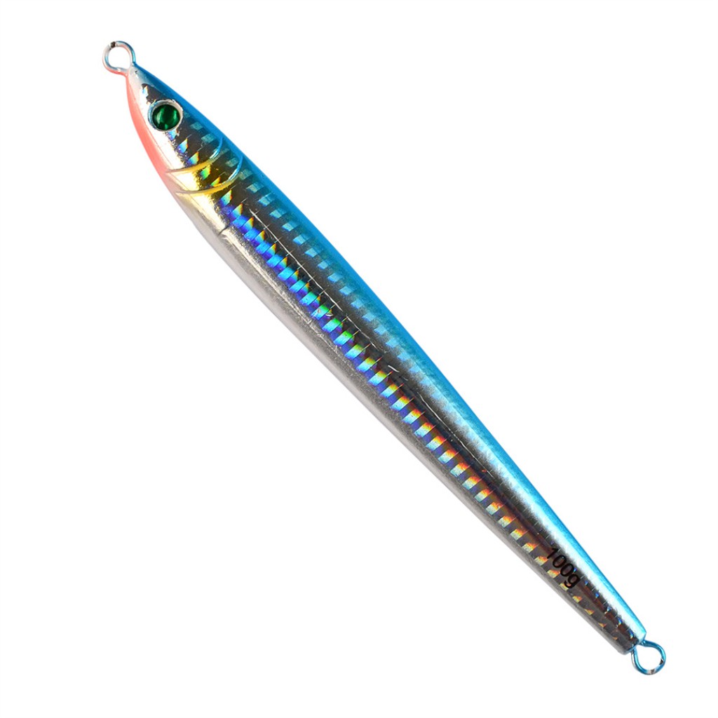 1Pcs Laser Metal Lead Umpan Pancing Jig 10G 17G 28G 40G Swimbait Bass Wobbler Fishing Bait Jigging Memancing Sinking