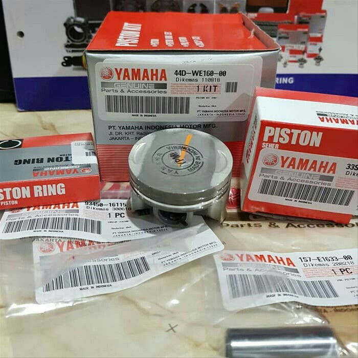 Paket Piston kit - Xeon oversize standar std Asli Yamaha 44D-WE160-00