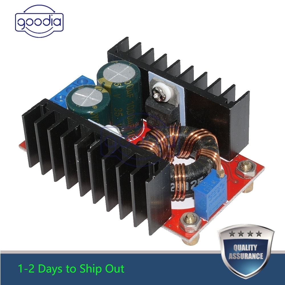 ✈【Fast/COD】✈Modul Power Supply Step Up Charger 150W DC-DC 10-32V Ke 12-35V 6A
