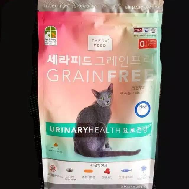 Makanan kucing therafeed urinary health grain free 2kg freshpack