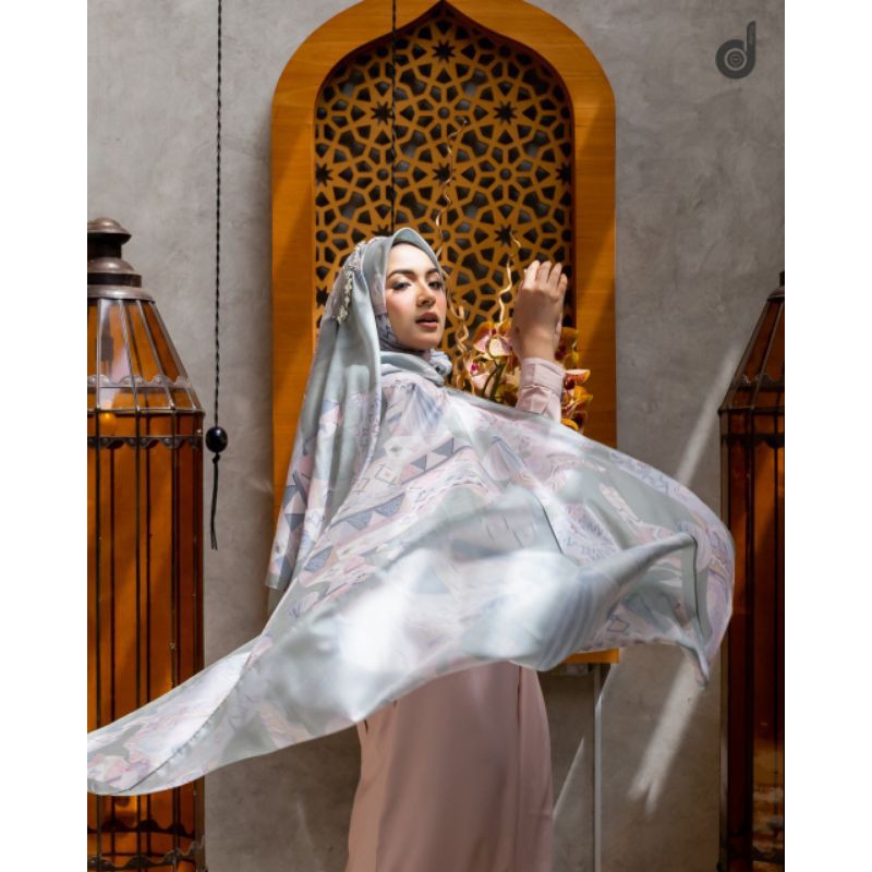 HIJAB DEENAY SIGNATURE TURKI CAPPADOCIA TEA GREEN