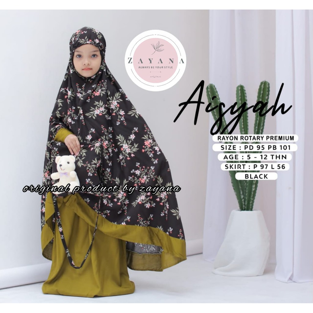 Mukena Anak Aisyah Tas Boneka