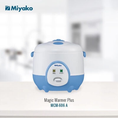 Rice cooker Miyako mini MCM-606 A  / MCM-606 B 3in1 0.6 L magiccom miyako magic warmer plus ORI