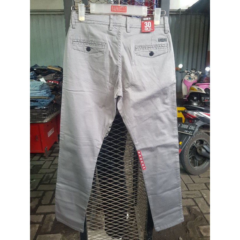 celana chinos gab's/gabrielle slim fit