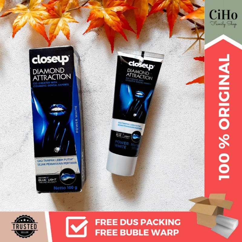 ORAL CARE TOOTHPASTE CLOSE UP DIAMOND ATTRACTION POWER WHITE