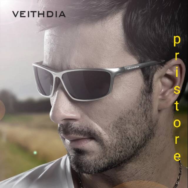 Kacamata polarized Veithdia 6520 full frame pria wanita
