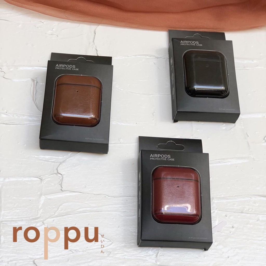 Roppu Airpod Leather Case