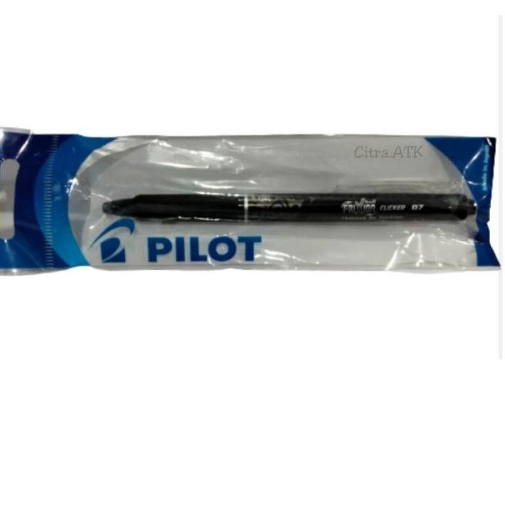 

⚡COD⚡ Pulpen Hapus / Pen Pilot BLRT-FR 7 Frixion Clicker Black produck terbaik