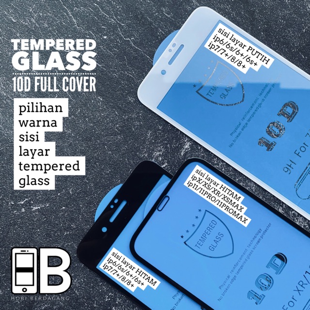 Tempered Glass 10D FULLCOVER HIGH QUALITY iPhone 6 6S 7 8 Plus X XS XR XS 11 12 13 PRO MAX