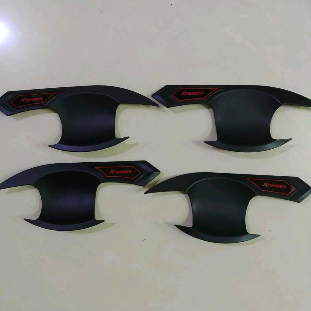 cover outer MANGKOK handle mitsubishi xpander warna hitam doff dop