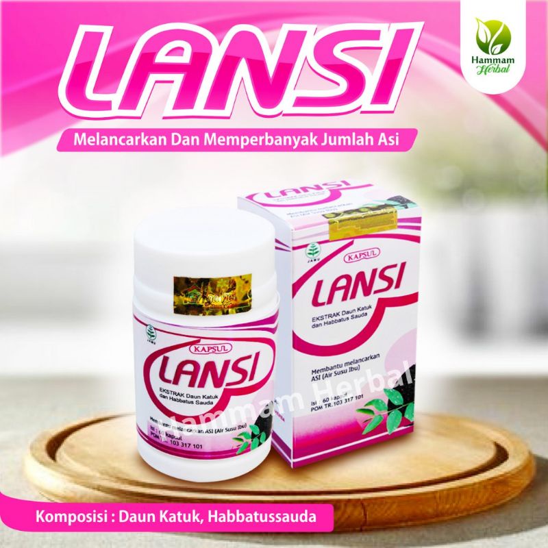 Jual Pelancar Asi Booster Air Susu Ibu Ekstrak Daun Katuk 60 Kapsul