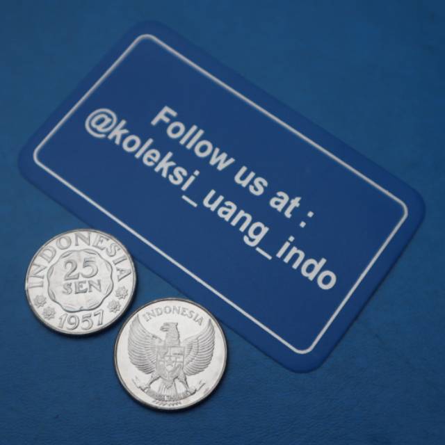 Koin 25 Sen Alumunium Garuda