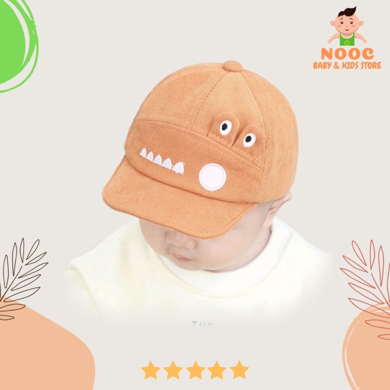 10.10 Topi ANAK motif Aligator/ Topi crocodile